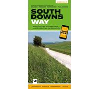 South Downs Way : Easy-to-use folding map and essential information, with custom itinerary planning for walkers, trekkers, fastpackers and trail runners