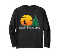 South Downs Way Hiking path, Trails, ways and rivers Long Sleeve T-Shirt