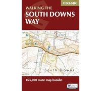 South Downs Way Map | 1:25,000 OS Route Map (Cicerone National Trail Maps)