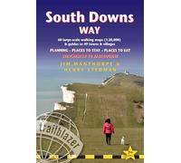 South Downs Way (Trailblazer British Walking Guides): Practical guide with 60 Large-Scale Walking Maps (1:20,000) & Guides to 49 Towns & Villages - Planning, Places To Stay, Places to Eat