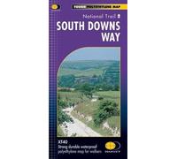 South Downs Way XT40 (Route Maps): National Trail by Harvey Map Services Ltd 2nd (second) Revised Edition (2010)