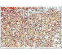 South East London - SE - Postcode Wall Map - 47" x 33.25" Paper