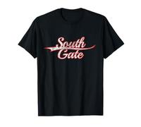 South Gate California Gateway Cities Vintage Varsity T-Shirt