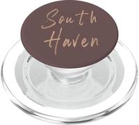 South Haven Michigan Vintage elegant design PopSockets PopGrip for MagSafe