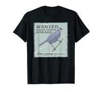 South Island Kokako Wanted Poster NZ BIRD T-Shirt