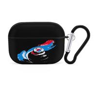 South Korea Curling Bluetooth Earphone Case Hard Covers Earbuds Protective Case Compatible with Airpods Pro