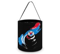 South Korea Curling Halloween Candy Buckets Gift Bags Tote Buckets with Handle for Party Supplies