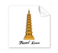 South Korea Famous Pagoda Glasses Cloth Cleaning Cloth Gift Phone Screen Cleaner 5pcs
