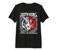 South Korea Fan Siberian Tiger South Korean Premium T-Shirt