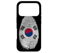 South Korea Flag Fingerprint DNA Gift for South Koreans Case for iPhone 17 Pro