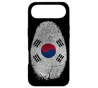 South Korea Flag Fingerprint DNA Gift for South Koreans Case for iPhone Air