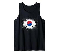 South Korea Flag Graphic Tank Top