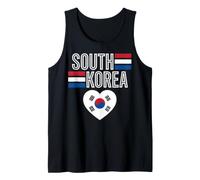 South Korea Flag National Pride Tank Top