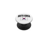 South Korea Flag Proud South Korean Fans Supporters PopSockets Adhesive PopGrip