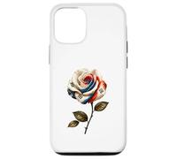 South Korea Flag Rose Korean Pride Heritage Flower Lover Case for iPhone 12/12 Pro