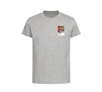 South Korea Football Cool Bunny Frame Kids T-Shirt - Gray / 3-4 years