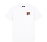 South Korea Football Cool Bunny Frame Men's T-Shirt - White / L