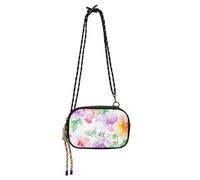 South Korea Hibiscus Syriacus Beauty Summer Flowers_97890_3 Small Purse Crossbody for Men Practical with Credit Card Slots Small Shoulder Bags For Hiking Traveling