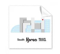 South Korea Landmarks The Building Glasses Cloth Cleaning Cloth Gift Phone Screen Cleaner 5pcs