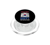 South Korea Makes Me Happy You Not So Much PopSockets PopGrip for MagSafe