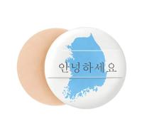 South Korea Map Hello Honorifics Air Cushion Makeup Foundation Sponge Powder Puff