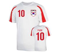 South Korea Men's Mens Sports Training Jersey - Park 10 in White | Size: XL South Korea White XL