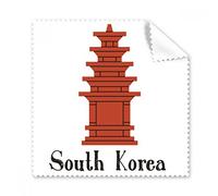 South Korea The Red Brick Tower Glasses Cloth Cleaning Cloth Gift Phone Screen Cleaner 5pcs