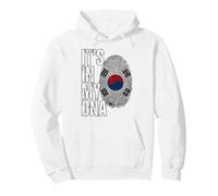 South Korean Heritage DNA Fingerprint Pride Pullover Hoodie
