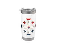 South Korean Jerusalem Cross - Catholic South Korea Stainless Steel Insulated Tumbler