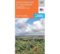 South Molton & Chulmleigh Map | Kings Nympton, Chittlehampton & Dolton | Ordnance Survey | OS Explorer Map 127| England | Walks | Hiking | Maps | Adventure