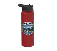 South Mountain North Carolina Hiking Trail Nature Outdoors Stainless Steel Insulated Water Bottle