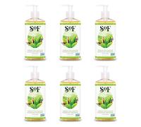 South Of France - SoF Body Care Liquid Hand Soap with Green Tea Leaves (Formerly Body Care) | Moisturising Liquid Soap for Hands