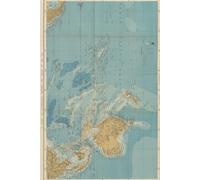 South Pacific Map Journal: Vintage 1878 Map of the South Pacific Notebook (Blank Lined Journal, 6"x9" Lined Pages, 120 pages)