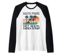 South Padre Island Raglan Baseball Tee