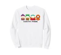 South Park 8 Bit Characters with Show Logo Funny Cartoon Sweatshirt