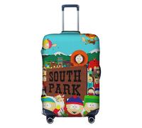 (South Park All Characters_5765) Travel Luggage Cover for Suitcases Bag Protector Washable Baggage Case- Fits 18-32 Inch