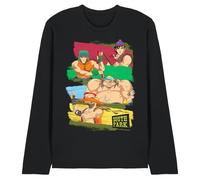 South Park Anime Mens Long Sleeve T Shirt, Black, Small