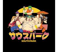 South Park Anime Style Unisex T-Shirt - Black - 4XL