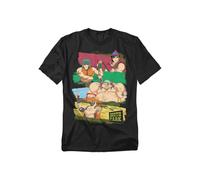 South Park Anime T-Shirt, Black | Size: XL South Park Black XL