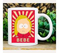 South Park Bebe Character Parody Design Ceramic Coffee Mug, 11oz, Novelty Gift for 90s Cartoon Fans