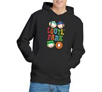 South Park Best Buds Hoodie, Black, Small