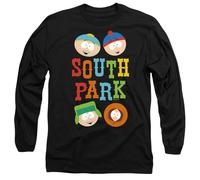 South Park Best Buds Mens Long Sleeve T Shirt, Black, XX-Large
