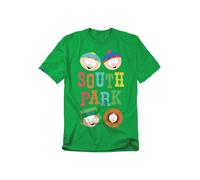 South Park Best Buds T-Shirt, Kelly Green | Size: 4XL South Park Green 4XL