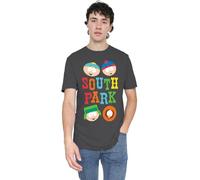 South Park Best Buds Unisex T Shirt, Black, Medium