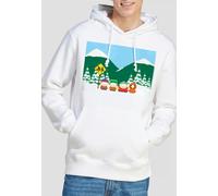 South Park Bus Stop Hoddie, White | Size: XL South Park White XL