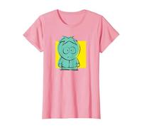 South Park Butters Design T-Shirt, Women, Pink, Medium