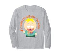 South Park Butters I Think I've Had One Too Many Cartoon Long Sleeve T-Shirt