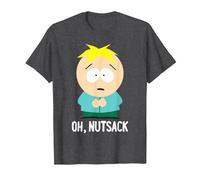 South Park Butters Oh Nutsack T-Shirt, Men, Dark Heather Grey, Medium