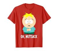 South Park Butters Oh Nutsack T-Shirt, Men, Red, Large