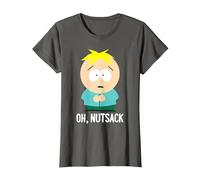 South Park Butters Oh Nutsack T-Shirt, Women, Asphalt Grey, 3X-Large